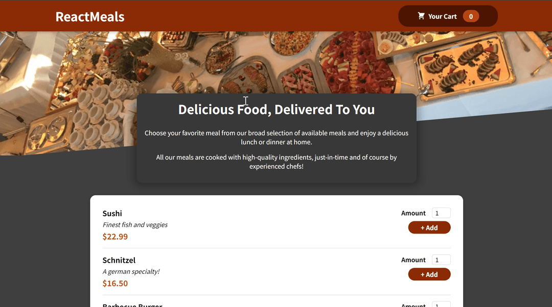 Food Order App